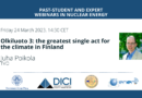Webinar UniPi: Olkiluoto 3: the greatest single act for the climate in Finland